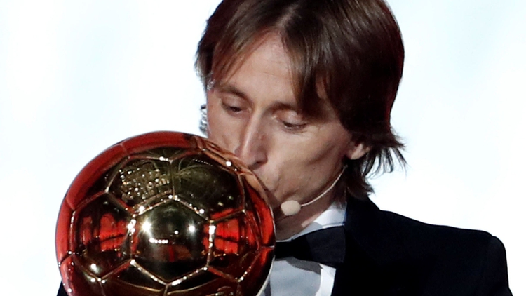 Luka Modric fue el último ganador del Balón de Oro (REUTERS)