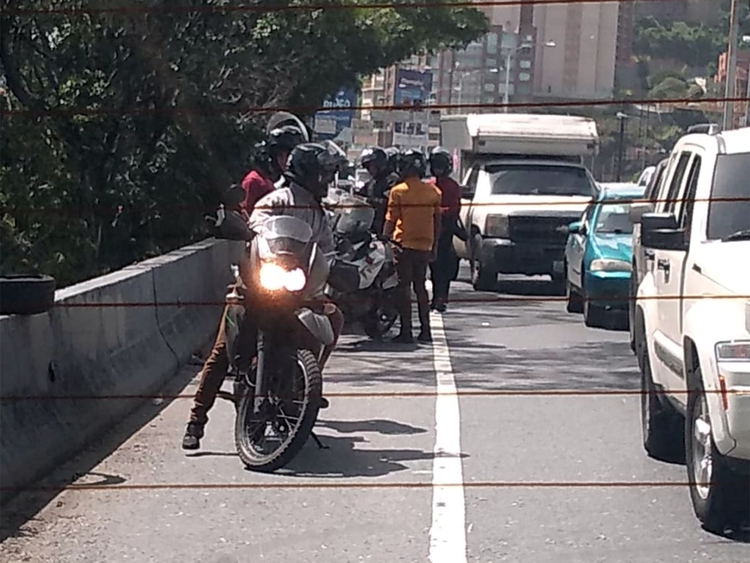 El hecho ocurrió en plena autopista